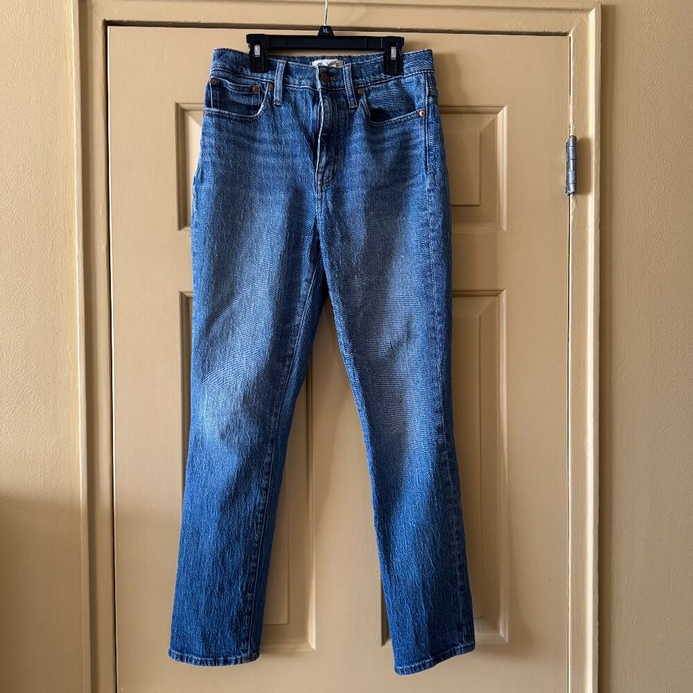 Madewell The High Rise Slim Boy Jean Eco Wash Size 25